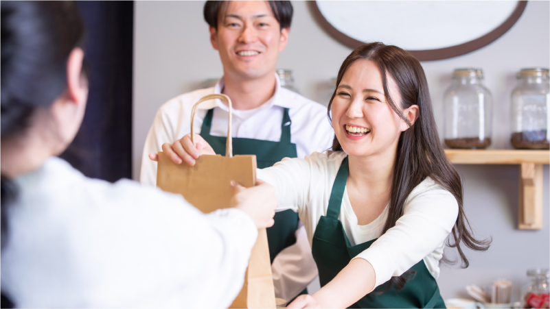 ハッピーを届ける